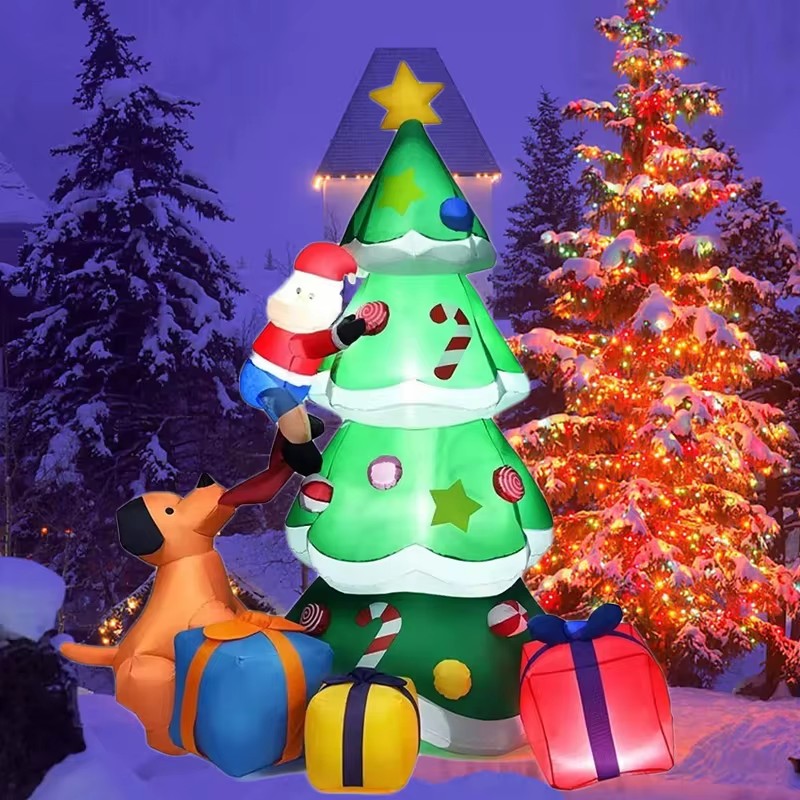 Árvore De Natal Cão Modelo Inf - Outdoor Lighting Tree avaliação e preço
