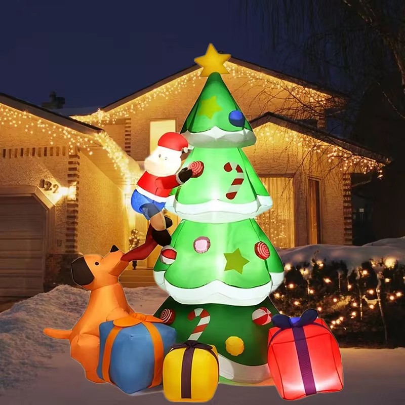 Árvore De Natal Cão Modelo Inf - Outdoor Lighting Tree avaliação e preço