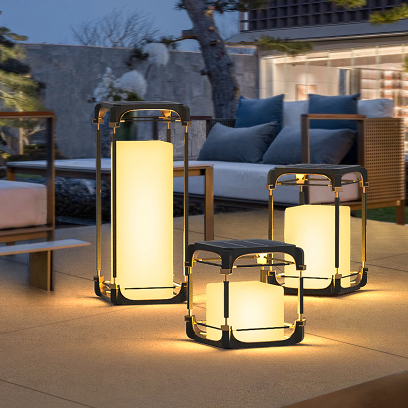 Luminária de Chão Luminosa par - Outdoor Lighting Lamps avaliação e preço