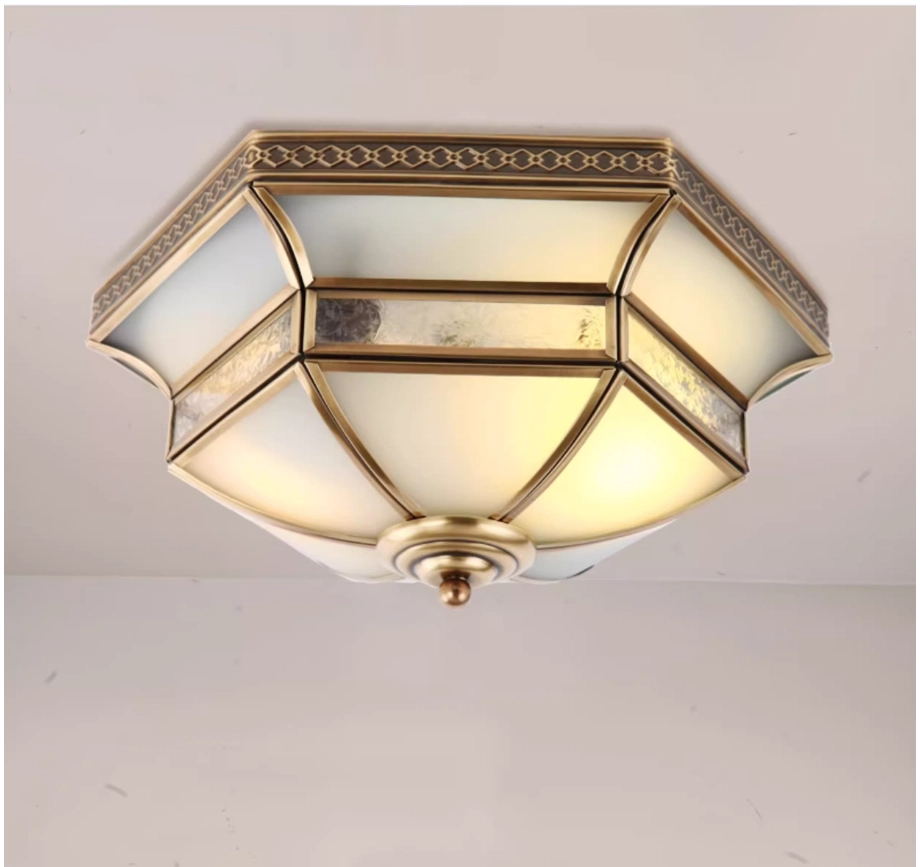 Lâmpada do teto de cobre estil - Outdoor Lighting Bronze avaliação e preço
