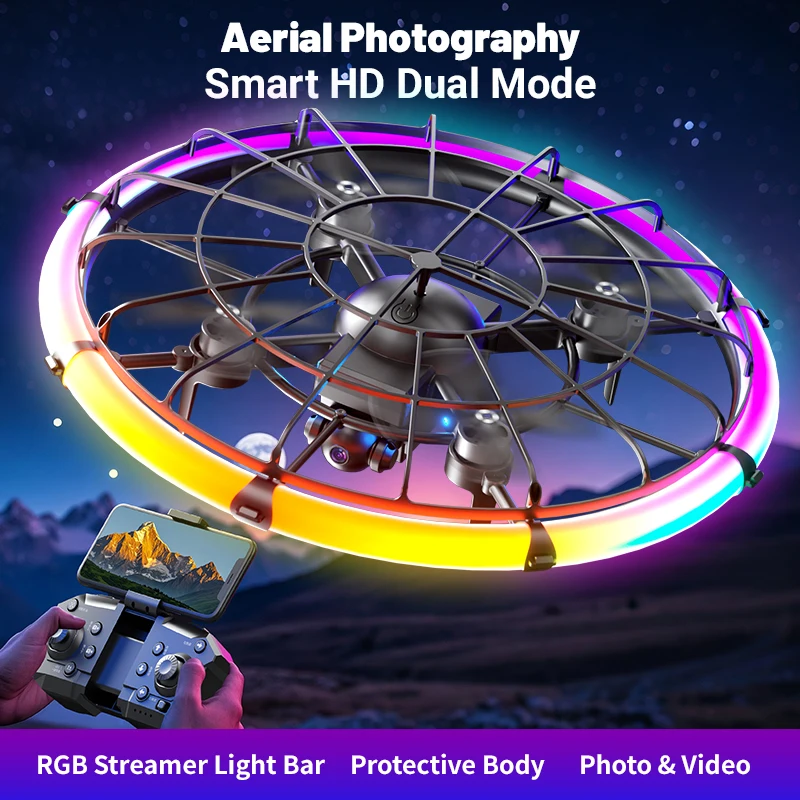 Drone RC JJRC H145 UFO com Len - Outdoor Lighting For Photography avaliação e preço
