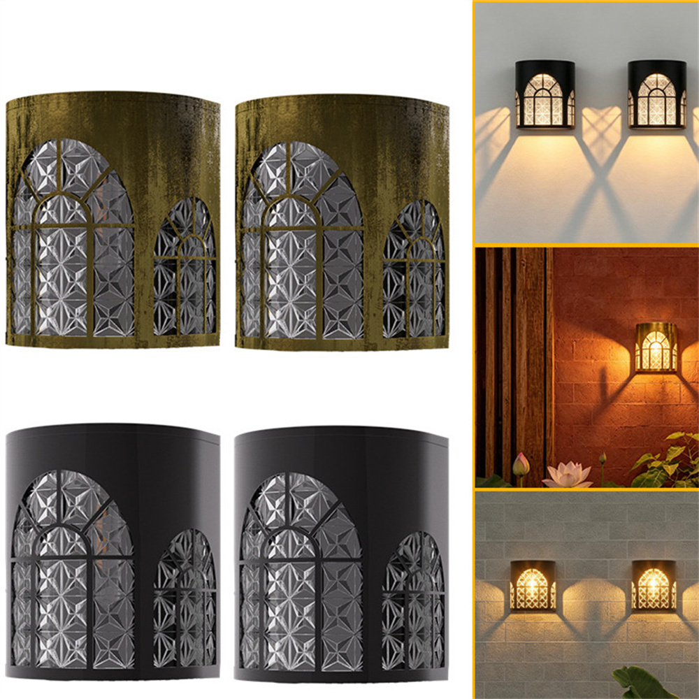 2 peças de luzes solares para  - Outdoor Lighting Front Yard avaliação e preço