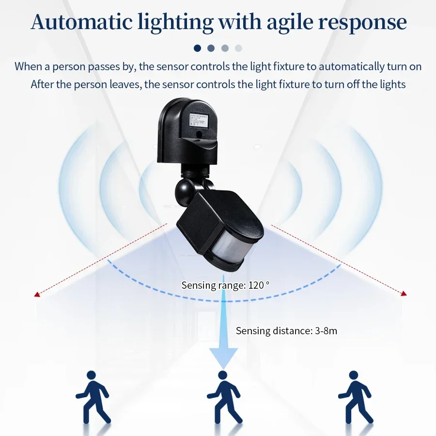 Sensor de movimento pir 220v 1 - Outdoor Lighting With Sensor avaliação e preço