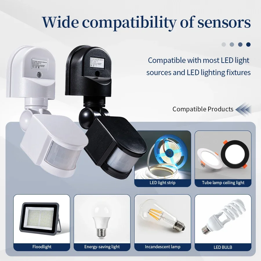 Sensor de movimento pir 220v 1 - Outdoor Lighting With Sensor avaliação e preço
