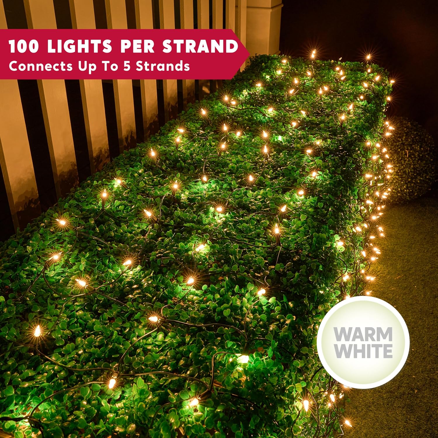 Luzes de Rede de Natal 100 Luz - Outdoor Lighting Tree avaliação e preço