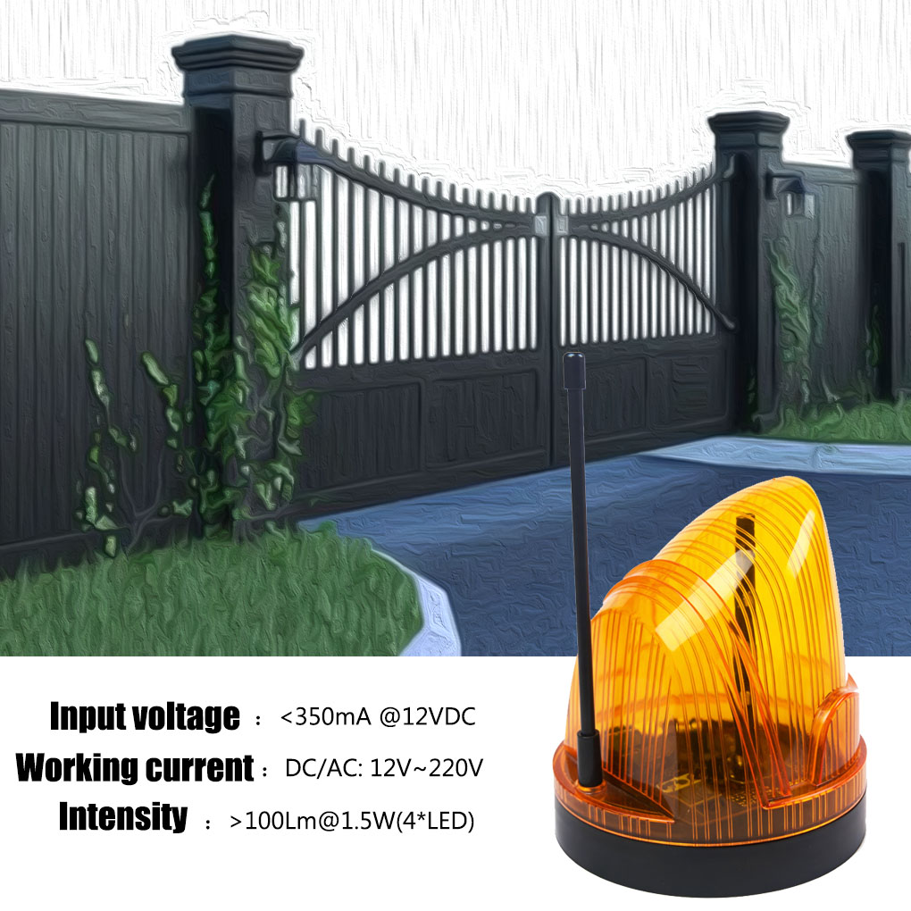 Luz de Advertência LED Univers - Outdoor Lighting With Outlet avaliação e preço