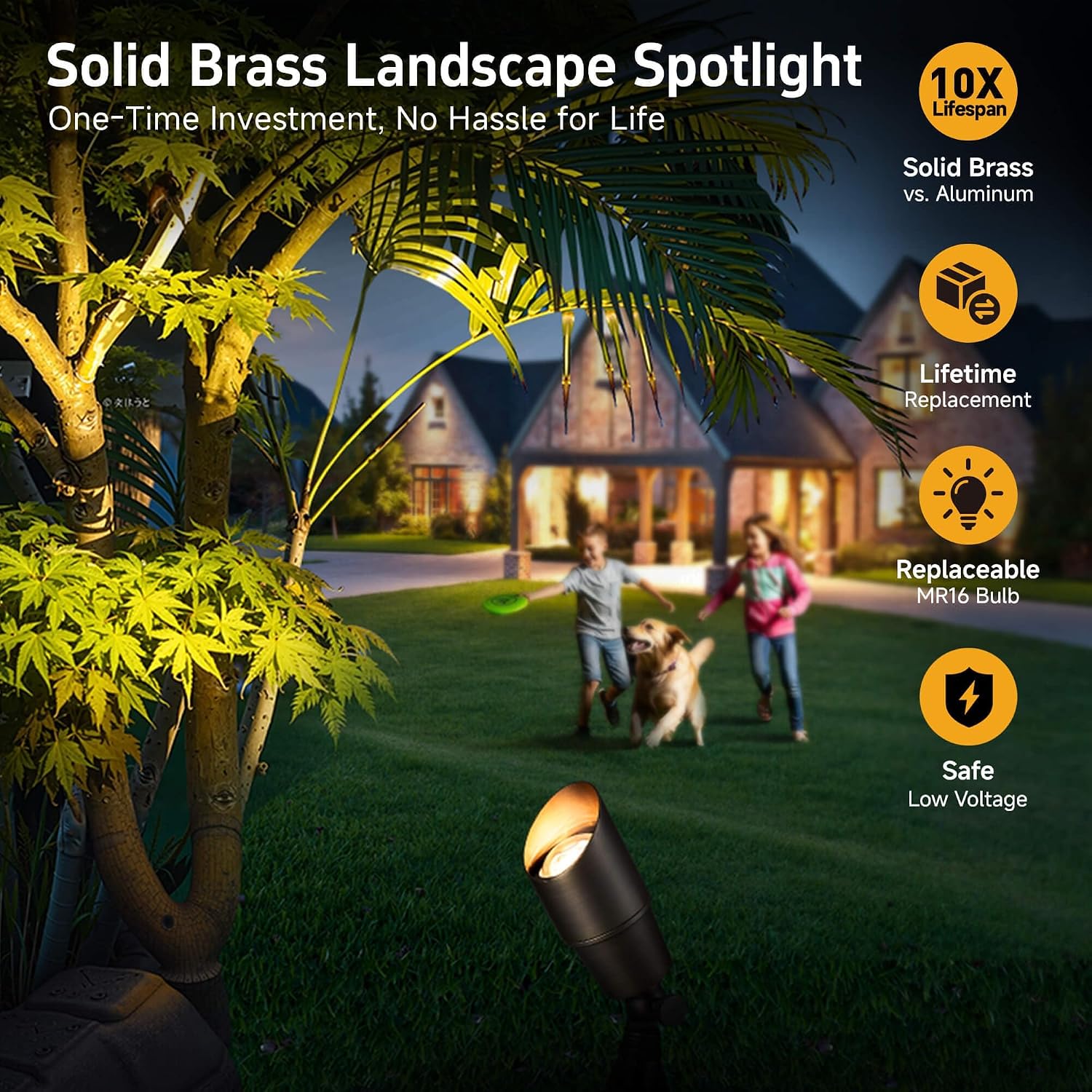 Iluminação de Paisagem em Latã - Outdoor Lighting Wire avaliação e preço